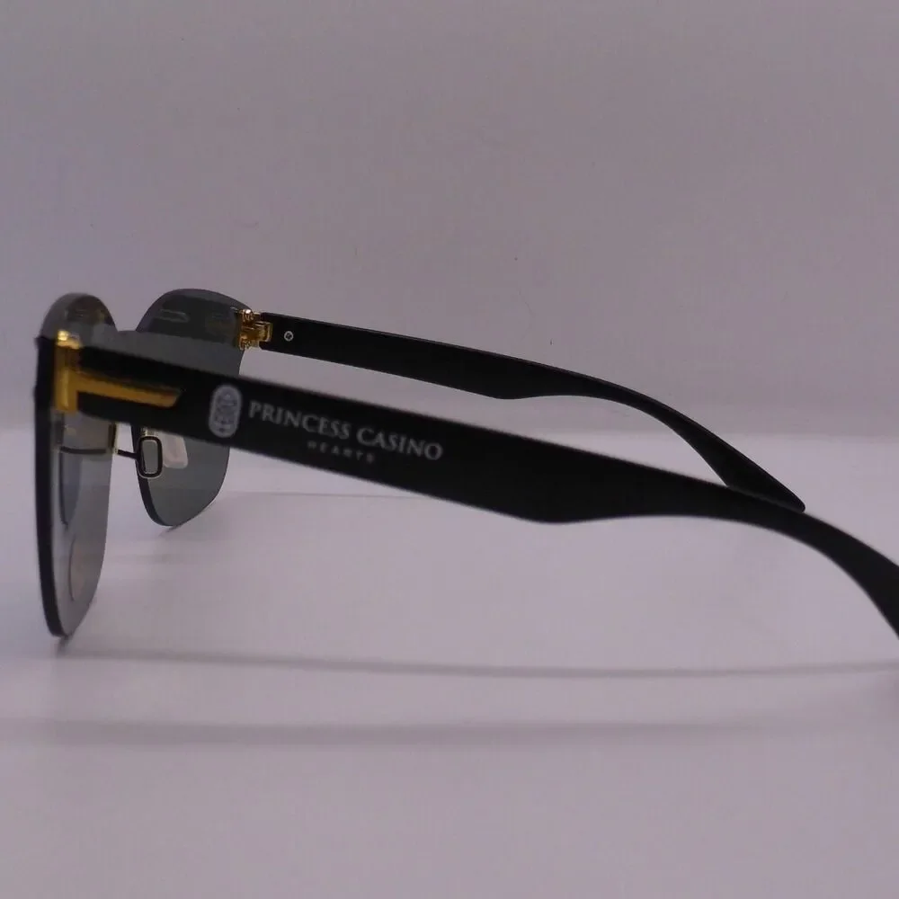 Unbranded Women's White and Black Sunglasses